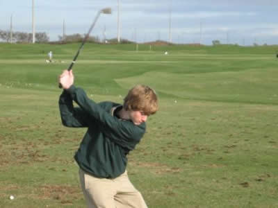 Brent Golfing