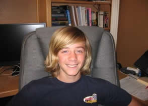 Brent with Long Hair
