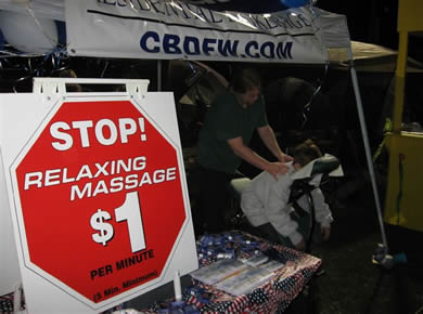 Coldwell Banker Tent at Relay for Life